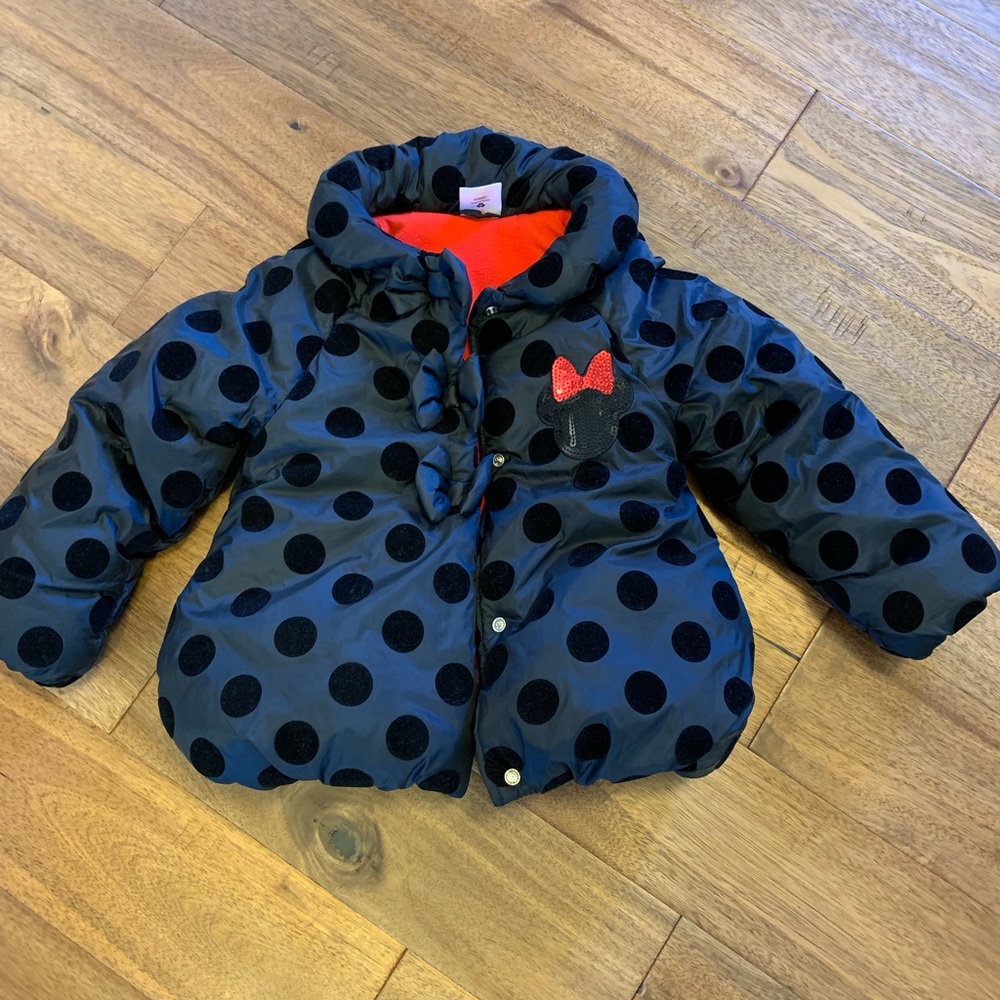 Disney Minnie Toddler Size 4 Coat